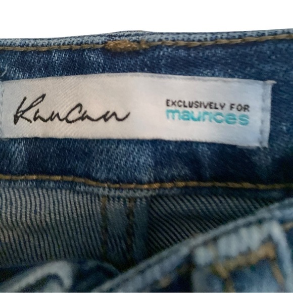 KanCan For Maurices Jeans Womens 28 High Rise Button Fly Cropped Skinny … - Picture 8 of 10